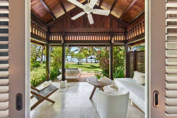 lux le morne ground floor beach view with patio