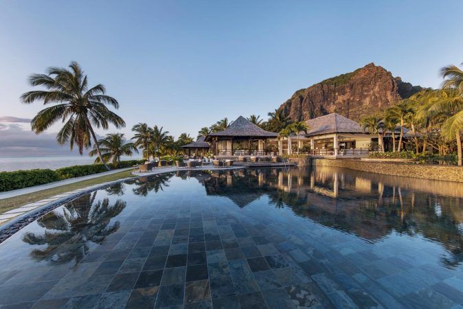 lux le morne mauritius stunning pool view with infinity pool