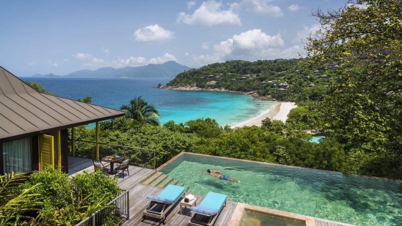 four seasons resort mahe seychelles villa view