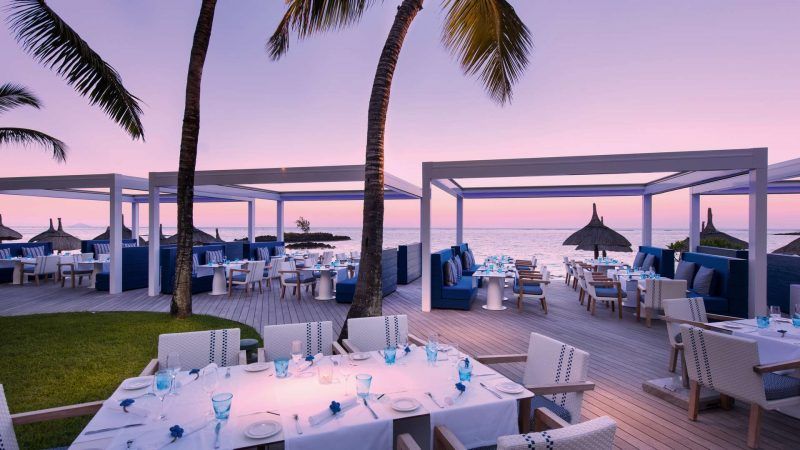 indigo restaurant constance belle mare plage mauritius