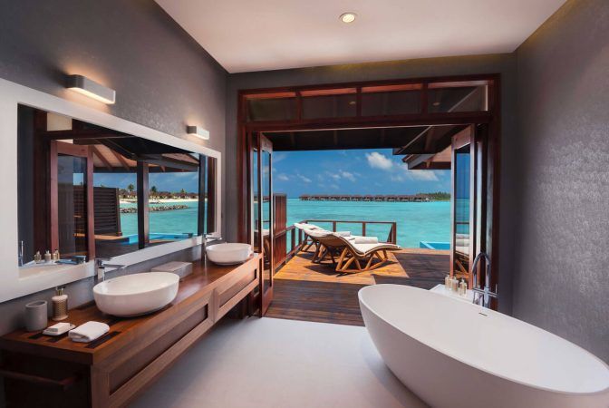 varu by atmosphere maldives water villa bathroom