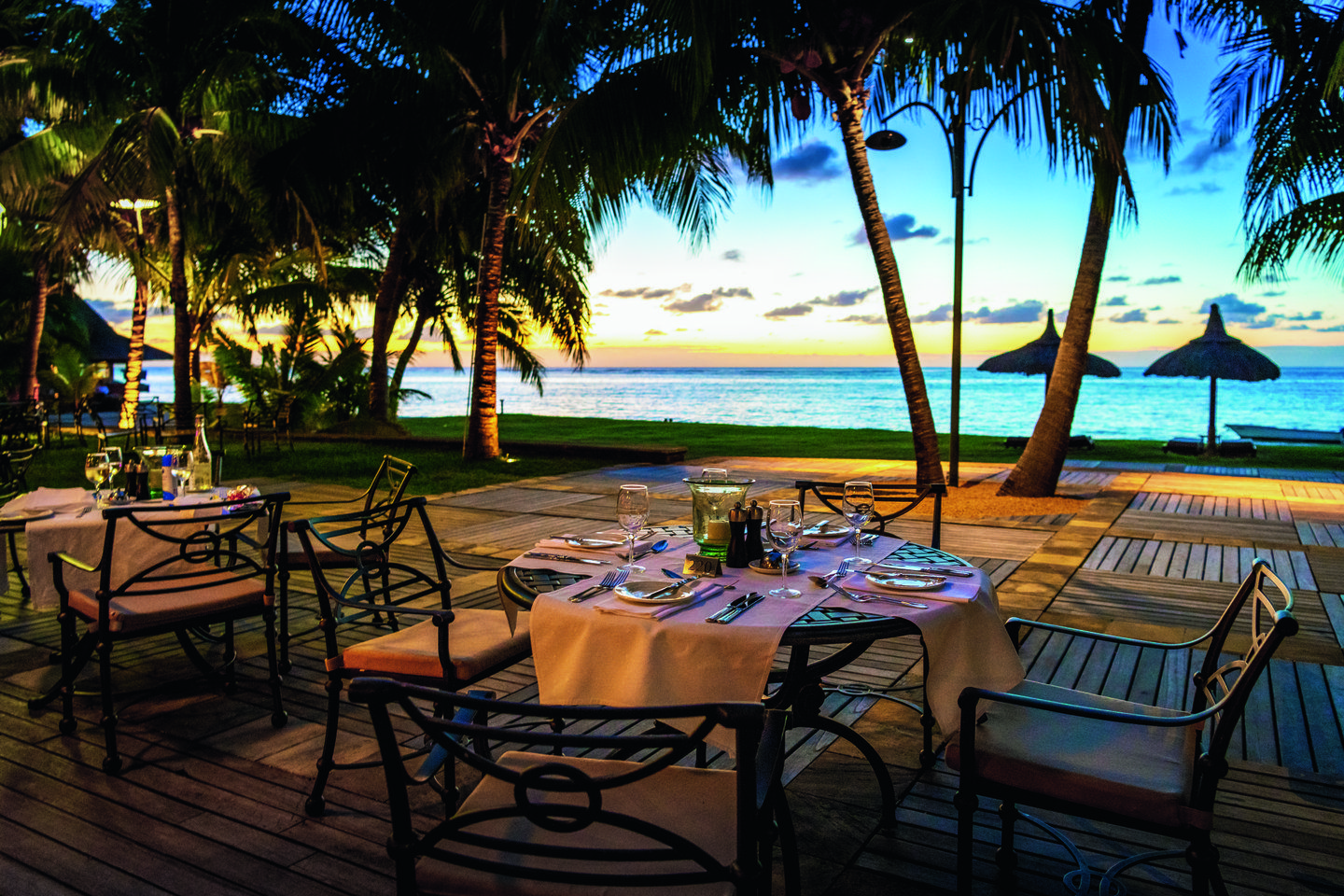 dinarobin beachcomber golf resort & spa l harmonie restaurant