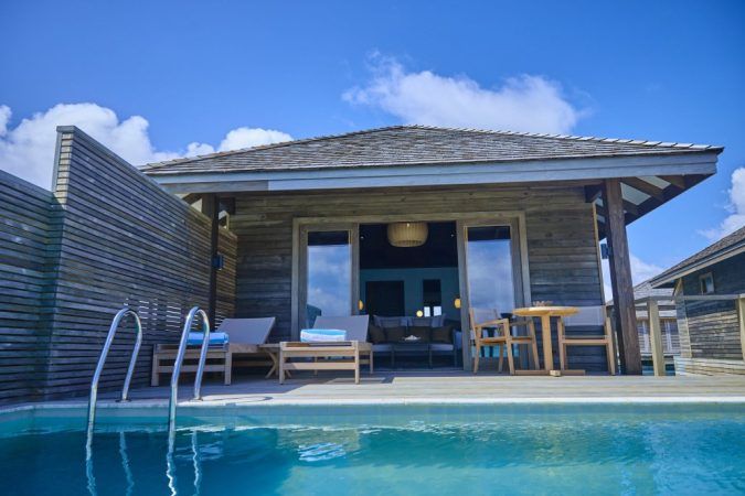 jawakara island maldives water pool villa