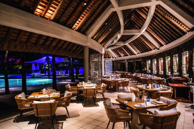 shandrani beachcomber resort and spa mauritius le sirius restaurant