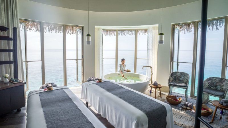 intercontinental maldives spa