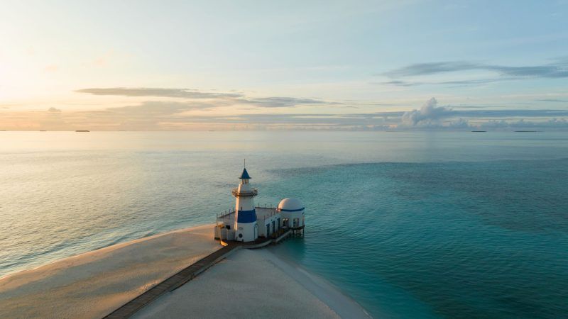 intercontinental maldives the lighthouse view
