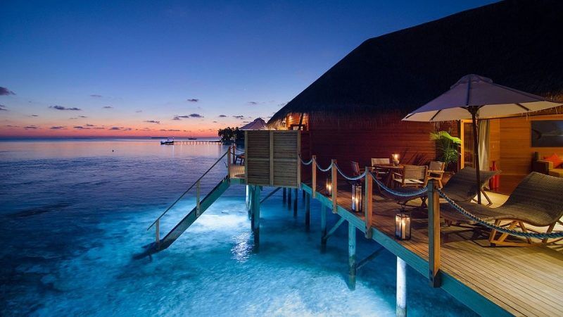 mirihi island resort maldives water suite