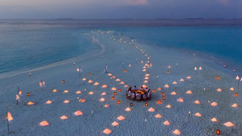 soneva fushi maldives sandbank