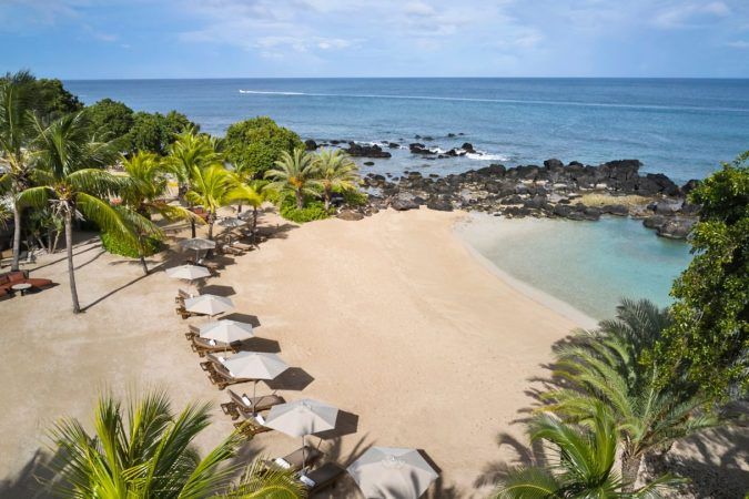 westin turtle bay resort mauritius beach view