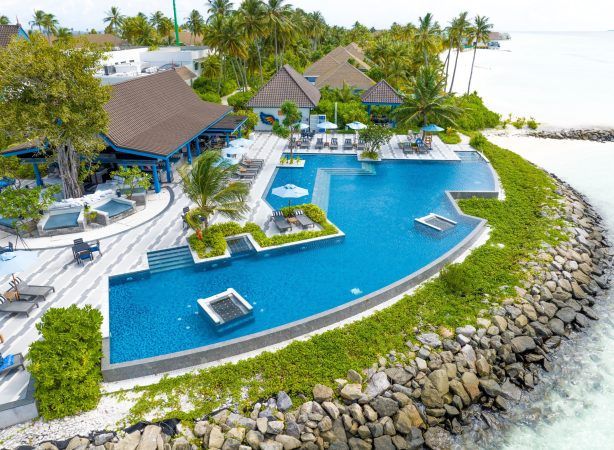 SAii lagoon maldives hilton resort view