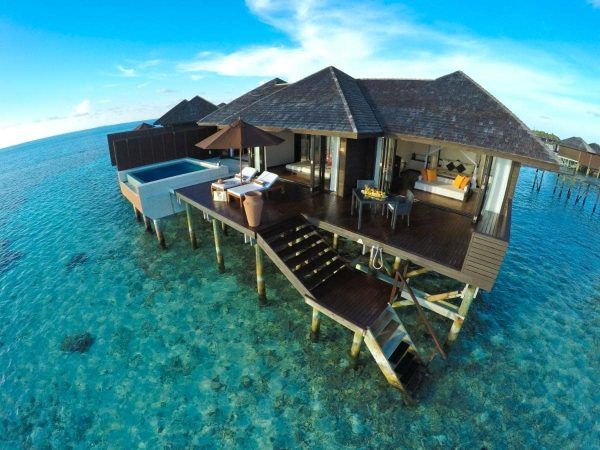 lily beach resort maldives water villa