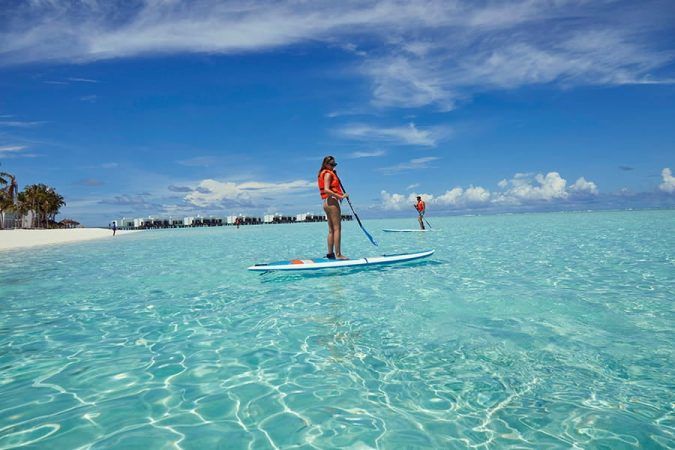 riu palace maldives water sports