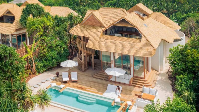 soneva jani maldives beach hideaway with pool