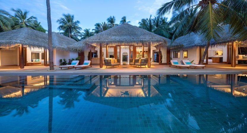 anatara kihavah maldives beach pool villa