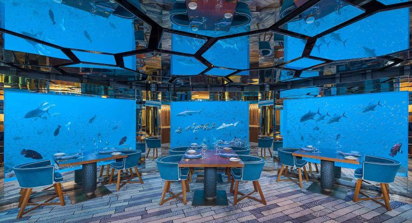 anatara kihavah maldives sea restaurant