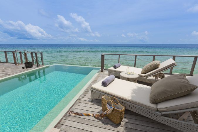 dusit thani maldives ocean pavilion view