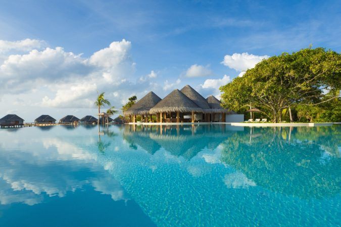 dusit thani maldives swmming pool